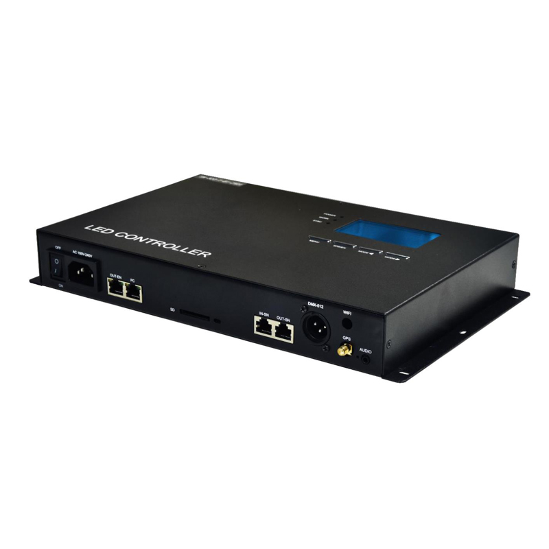 LED Ethernet main controller supports time control DMX512 controller light controller