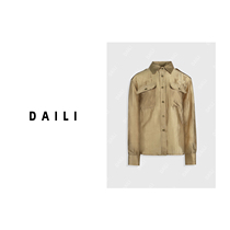 (Exclusive for Huhu) Delly’s new fashion luxury casual and versatile shirt DL2407023