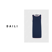 (Exclusive for Huhu) Delly’s new fashionable and versatile casual sleeveless dress DL2407040