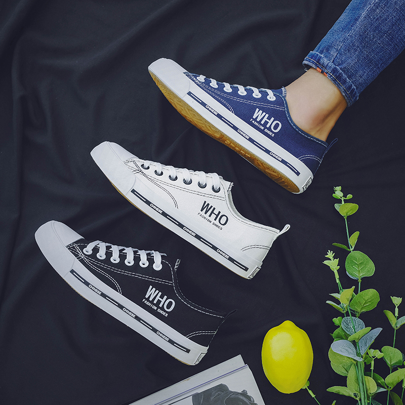 2022 summer new canvas shoes men's Korean version all-match casual trendy shoes student cloth shoes low-top trend sneakers sneakers
