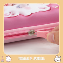 Primary school student pencil case 3D large capacity childrens pencil case layered simple pencil case for boys and girls