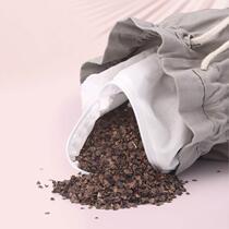 Iyengar pillow support yoga pillow buckwheat shell pregnant women yoga pillow cylindrical gray waist cushion resting women