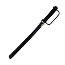 Haoying 63cm PC stick with hand guard security stick explosion-proof stick self-defense supplies martial arts eyebrow stick emergency protection straight stick