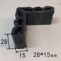 Built-in aluminum doors and windows F material 55 accessories aluminum connection new product corner code profile new product aluminum 28 accessories squeeze r broken bridge 1514