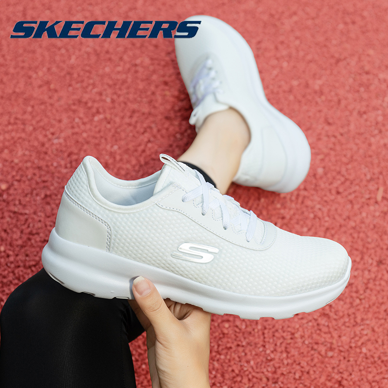 Skechers Women's Shoes 2025 New White Slip-On Mesh Casual Women's White Sneakers Skechers Women's Shoes 2025 New White Slip-On Mesh Casual Women's White Sneakers