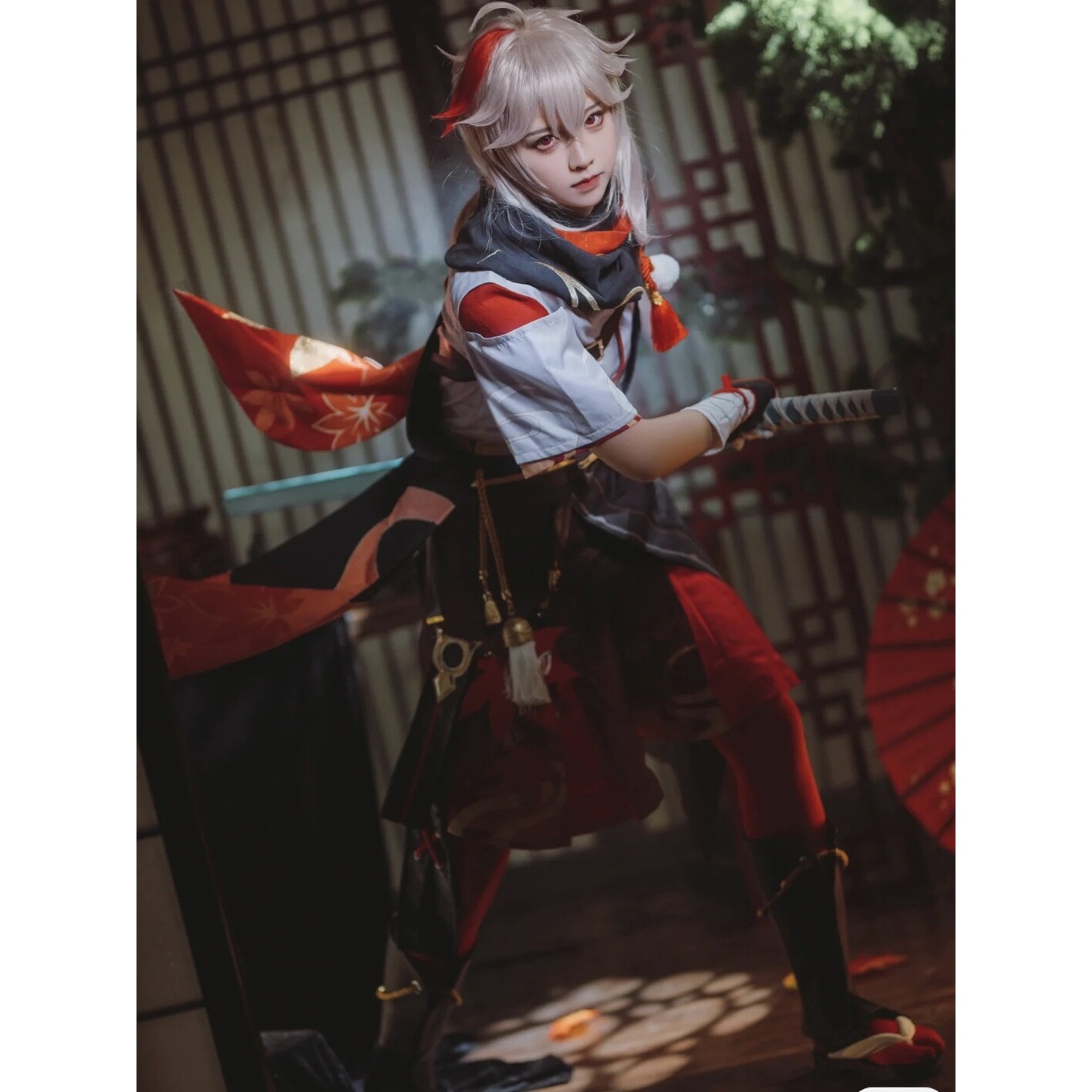 喵屋小铺原神万叶C服全套,百元级高颜值男装cos_Cosplay男装_淘宝游戏网