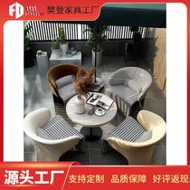 Designer single sofa chair Internet celebrity houndstooth Nordic modern living room balcony leisure lazy creative single chair