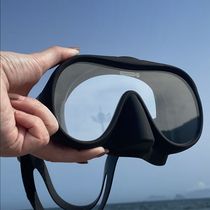 High-definition anti-fog professional diving goggles deep diving and snorkeling Sambo mask set can be equipped with myopia fully enclosed one-piece imported