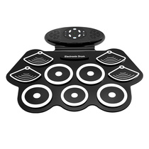 Hand Rolls Electronic Drum Charging With Speaker Portable Demo Practice Rack Subdrum DX Electric Drum Game Learning Drum