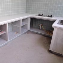 Tile stove two-in-one corner column brick clip cabinet white corner column accessories aluminum alloy inner corner slot