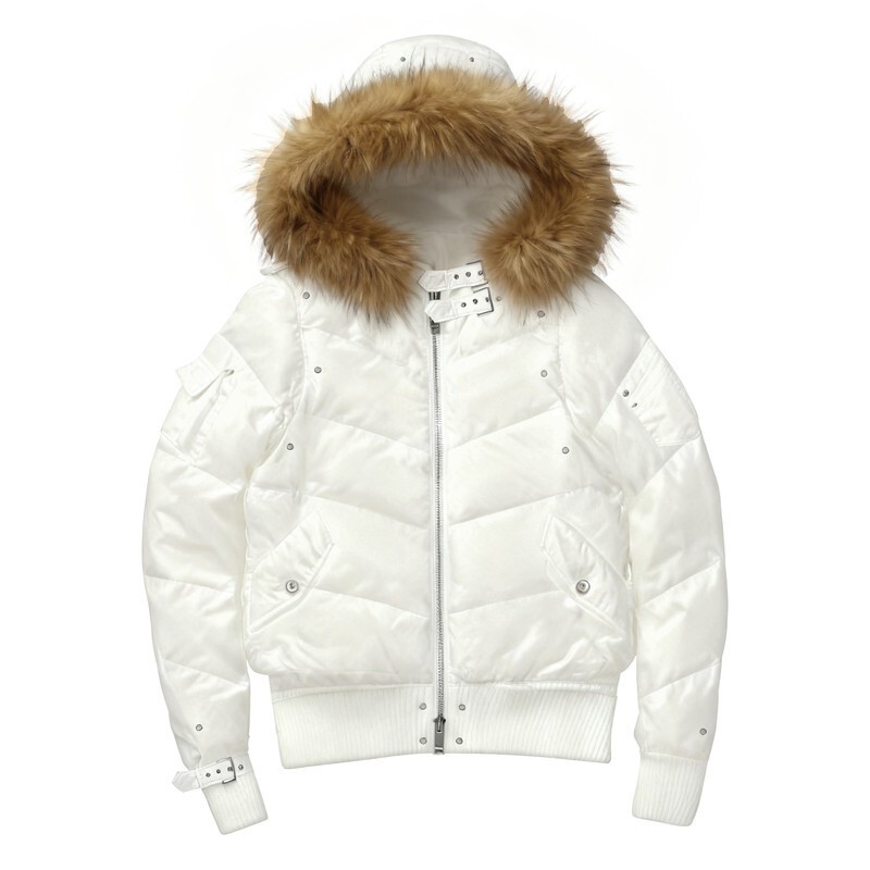 Paiki2025Aw'Dream Armor' Mountain Carvings Mink Fur Hooded Cotton Jacket Autumn and Winter Coat for Men and Women