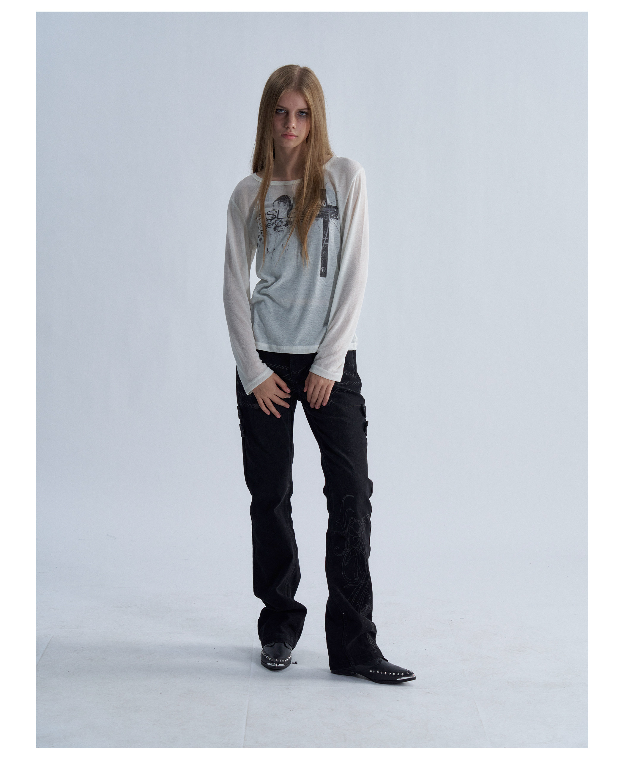 PAIKI Reverse Washed Slim-Fit Jeans