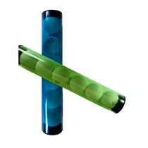 Table tennis barrel ball box table tennis storage box portable can hold 6 table tennis rolling glue sticks