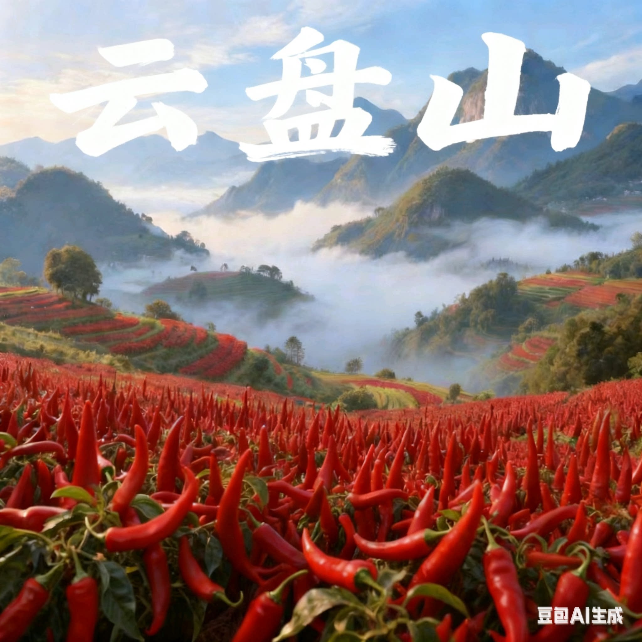 贵州云盘山农特产的LOGO
