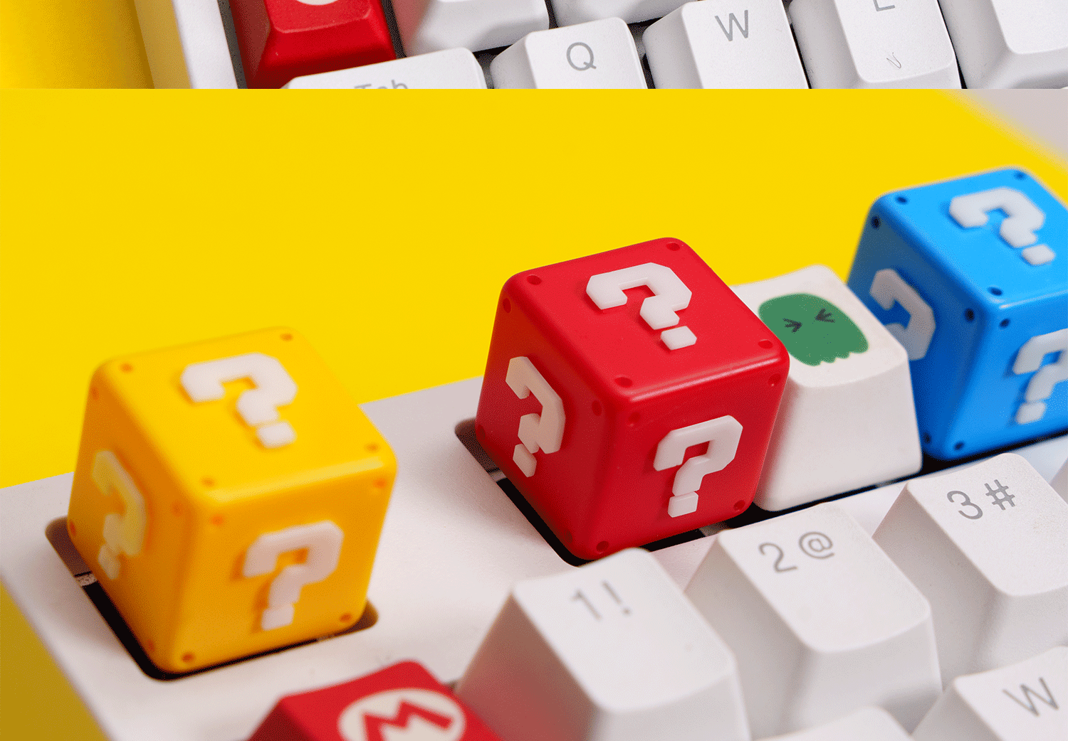 Mario Question Mark Keycap animation 3