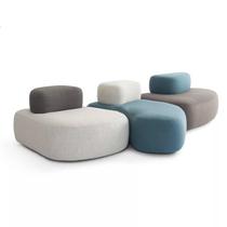 Office Creative Leisure Front Desk Reception Lounge Area Training Institution Kindergarten Hall Sofa Combination