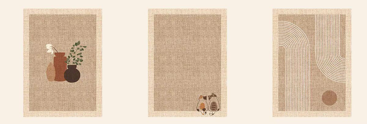 Коврик прихожий 0001 Stick Cat (80x120см)
