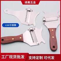 Cheese Planing Scrap Black Truffle Planing Knife Solid Wood Handle Stainless Steel Truffle Planter Chocolate Butter Slice Planter