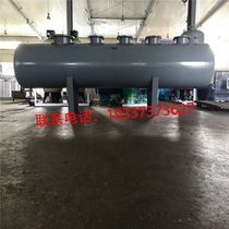 Water distributor central air conditioning floor heating pipe water circulation distributor water distributor carbon steel stainless steel branch cylinder