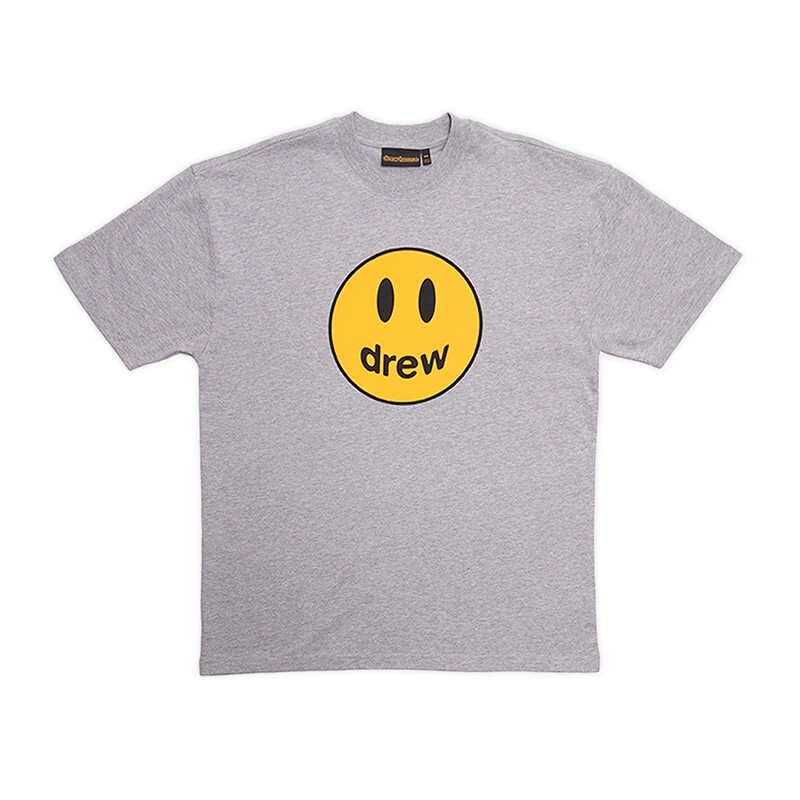 [Official Authentic Product] Drew House Classic Smiley Face Short Sleeve T-Shirt 26 Spring Unisex Style
