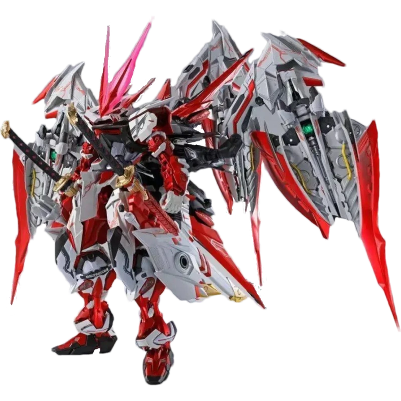 Bandai Metal Build Heretic Gundam Red Machine Red Dragon Form Modified Finished Model