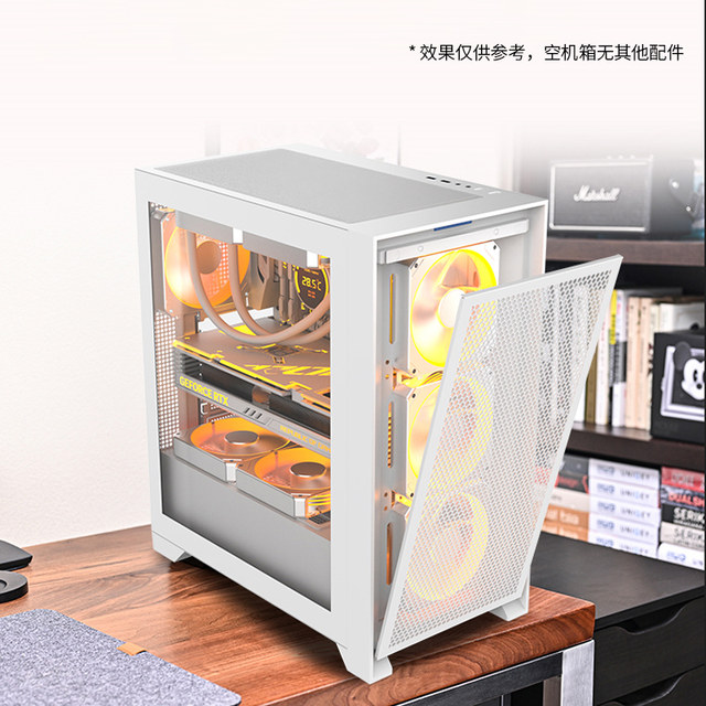 Patriot T21 chassis desktop ATX/MATX side-through 360 water-cooled mesh cooling desktop computer main chassis