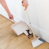 Japan imported broom and dustpan set household gap sweeping artifact removable broom dustpan combination