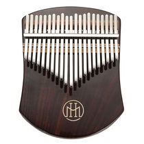 Woodfire professional kalimba 21-tone thumb piano solid wood veneer 17-tone beginner adult playing free engraving chart