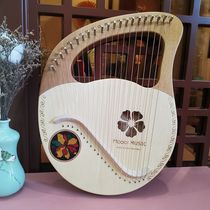 Beginner portable lyre 10 19 tone harp harp easy to learn 1 small lyre single board piano