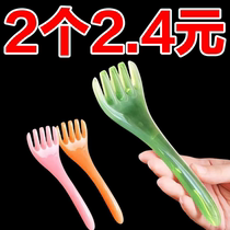 Five-claw head massager scalp combing and head scratching tool beeswax dredging meridian massage health care and beauty tendon pulling tool