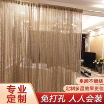 Toilet partition curtain tassel door curtain pendant hanging curtain living room hanging curtain bathroom line curtain decorative curtain curtain curtain