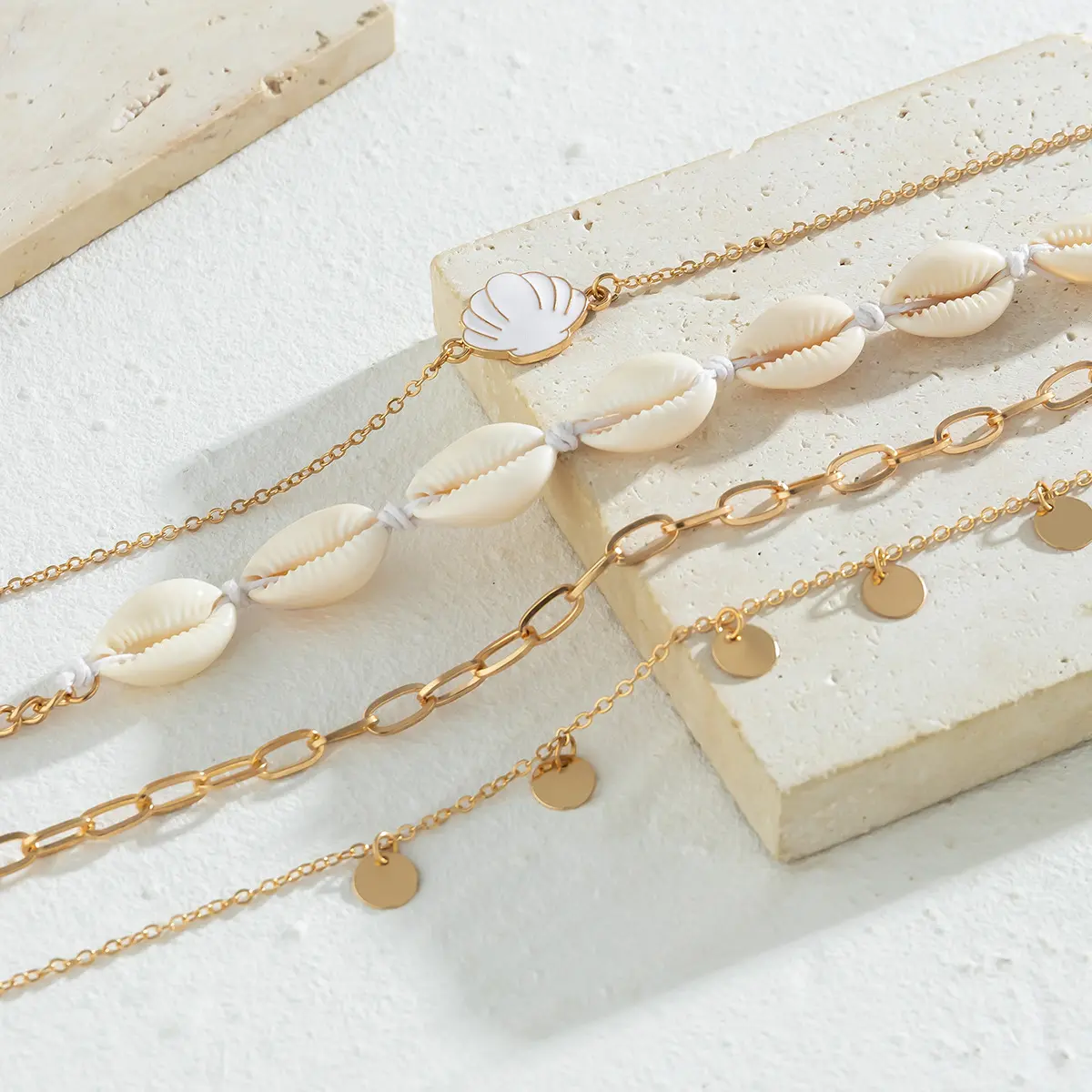 Boho Beaded Beach Necklace – Colorful Summer Ocean Style Jewelry O1CN01AkUZbl21q5N606yQm !!2217262617035