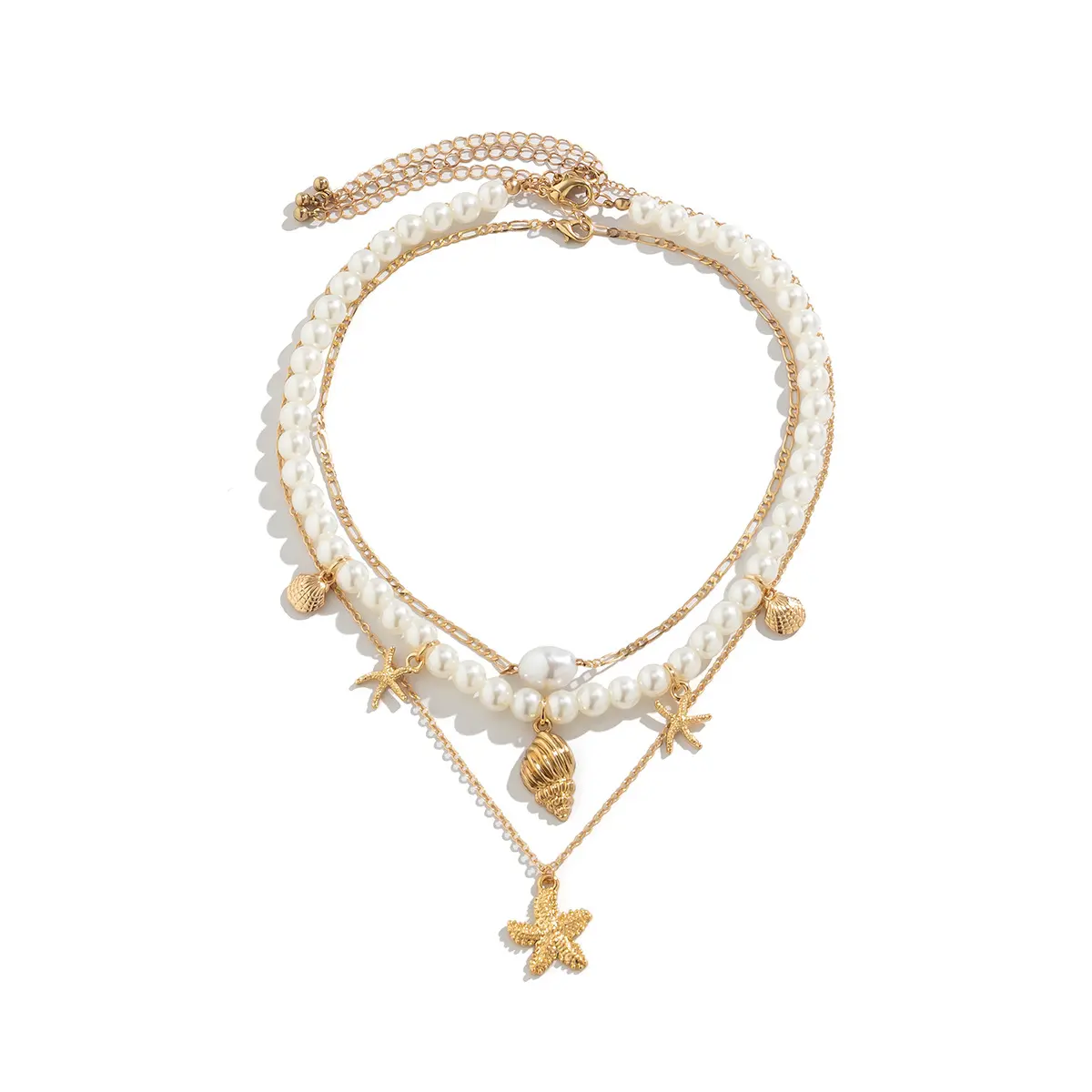 Boho Beaded Beach Necklace – Colorful Summer Ocean Style Jewelry O1CN01X76hYA21q5N5I1VQc !!2217262617035