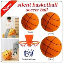 18-24cm Kids Bouncing Silent Basketball Squeezable Mute