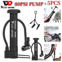 WEST BIKING 160PSI Bike Pump High Pressure Hose M Road