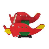 Outdoor outdoor PE board seesaw customized kindergarten community spring rocking horse childrens animal cartoon rocking music