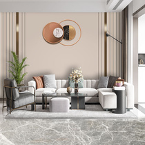 Light luxury simple style fence decoration mural plain simple beauty style wallpaper wood grain living room sofa bedside background wall cloth