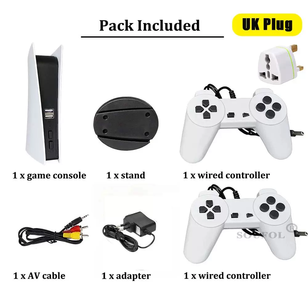 Новая GS5 Game Station 5 видеоигровая консоль с 200 классическими играми