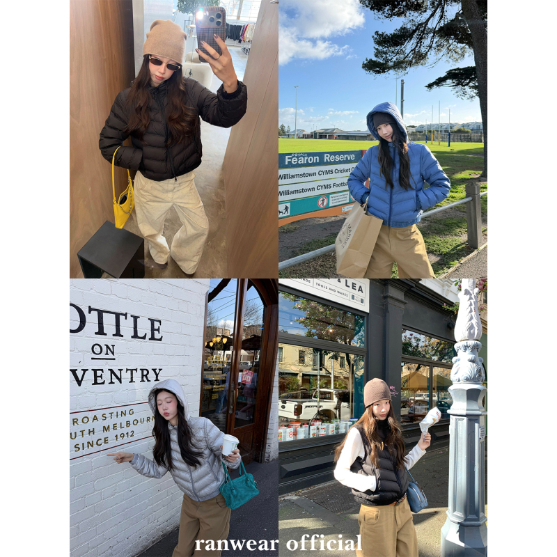 Ranwear's Top Recommendation! 'Nordic Snow Treasure' 90% White Duck down Water-Repellent Heat-Retaining Detachable Sleeve Hooded Ribbed down Jacket. Ranwear's Top Recommendation! 'Nordic Snow Treasure' 90% White Duck down Water-Repellent Heat-Retaining Detachable Sleeve Hooded Ribbed down Jacket.