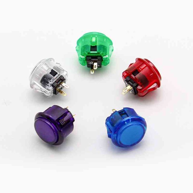 QANBAGravityKS Boxing Fighter Gravity Mechanical Axis Fast Silent Arcade Button 30/24mm