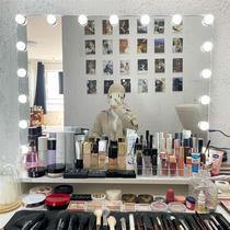 Cosmetic mirror desktop LED light mirror high-definition vanity mirror with light large home charging internet celebrity desktop fill-in light mirror