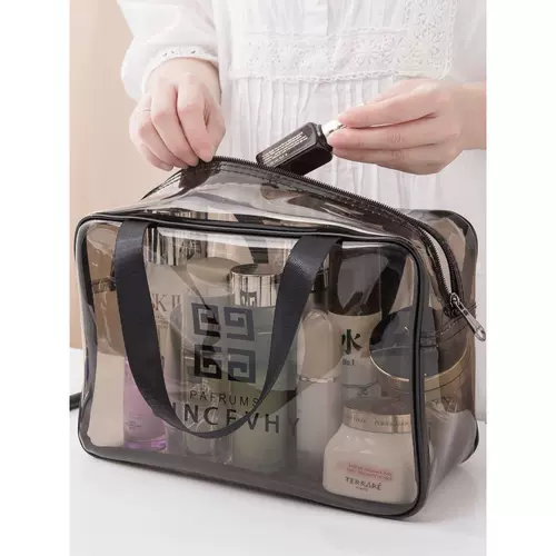 Косметичка, портативная сумка через плечо, вместительная и большая брендовая водонепроницаемая сумка для хранения для путешествий для плавания из ПВХ