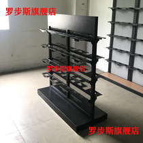 RoSteps Shoes Shop Shoe Rack Sneakers Shelves shelves Double-sided Shoes Middle Island Rack Slippers Rack Socks Bay Lingerie Racks