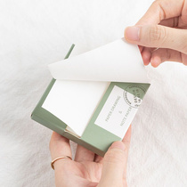 Spot quick hair notation box extraction convenient label sticky pull-pull paper simple hand-collage material