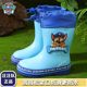 Wangwang team children's rain boots boys baby rubber shoes boys non-slip girls rain boots primary school children water shoes waterproof