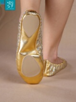 Dancer New Belly Dance Shoes Soft Sole Dance Shoes Ballet Comfortable Practice Shoes Straight Texture Flat Shoes