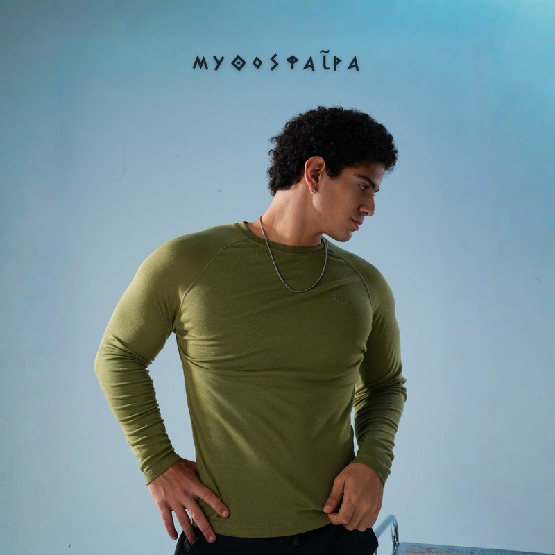 Mythosphere Demeter Autumn Tencel Wool Breathable Skin-Friendly Oversized Fit Fitness Training Long Sleeve Mythosphere Demeter Autumn Tencel Wool Breathable Skin-Friendly Oversized Fit Fitness Training Long Sleeve