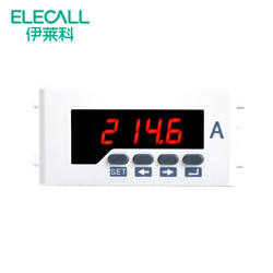 Elek 단상 디지털 디스플레이 전류계 AC 전류계 스마트 미터 전류계 48*96ELE-AA51