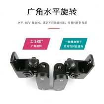 Surround speaker hanger speaker bracket wall hanging pair of rotating zinc alloy audio hanger small speaker trailer universal