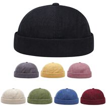 Spring And Summer New Casual Landlord Hat Sreet Melon Skin T